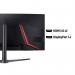 Acer Nitro XZ0 34 Inch 3440 x 1440 Pixels Wide Quad HD VA Panel ZeroFrame HDMI DisplayPort Adaptive Sync Gaming Monitor 8AC10449967