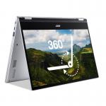 Acer Chromebook Spin 514 CP514 1H 14 Inch Touchscreen AMD Ryzen 5 3500C 8GB RAM 128GB eMMC Chrome OS Silver Notebook 8ACNXA4BEK001
