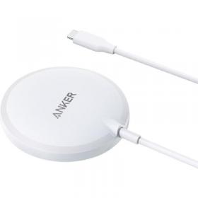 Anker PowerWave White Magnetic Wireless Charging Pad 8ANA2565G21