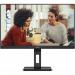 AOC E3 23.8 Inch 1920 x 1080 Pixels Full HD IPS Panel HDMI VGA DisplayPort Height Adjustable Monitor 8AO24E3QAF