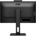 AOC 24P3CW 23.8 Inch 1920 x 1080 Pixels Full HD IPS Panel 75Hz Refresh Rate HDMI DisplayPort USB-C Built-in Webcam Monitor 8AO24P3CW