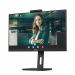 AOC 24P3QW 23.8 Inch 1920 x 1080 Pixels Full HD IPS Panel 75Hz Refresh Rate HDMI DisplayPort Built-in Webcam Monitor 8AO24P3QW