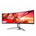 AOC AG493UCX2 48.8 Inch 5120 x 1440 Pixels Quad HD VA Panel HDMI USB-C DisplayPort Gaming Monitor 8AOAG493UCX2