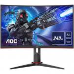 AOC C32G2ZE 31.5 Inch 1920 x 1080 Pixels Full HD VA Panel HDMI DisplayPort LED Monitor 8AOC32G2ZEBK