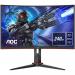 AOC C32G2ZE 31.5 Inch 1920 x 1080 Pixels Full HD VA Panel HDMI DisplayPort LED Monitor 8AOC32G2ZEBK