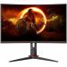 AOC G2 27 Inch 2560 x 1440 Pixels Quad HD VA Panel HDR10 HDMI DisplayPort Curved Gaming Monitor 8AOCQ27G2S