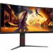 AOC G4 34 Inch 3440 x 1440 Pixels Wide Quad HD Fast VA DisplayHDR 400 HDMI DisplayPort Adaptive Sync Gaming Monitor 8AOCU34G4Z