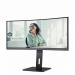 AOC P3 34 Inch 3440 x 1440 Pixels Ultra Wide Quad HD VA Panel HDMI DisplayPort USB-C Gaming Monitor 8AOCU34P3CV