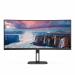 AOC V5 34 Inch 3440 x 1440 Pixels Wide Quad HD VA Panel FreeSync HDMI DisplayPort USB-C Curved Monitor 8AOCU34V5CBK