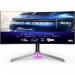 AOC Porsche PD34 34 Inch 3440 x 1440 Pixels Wide Quad HD QD-OLED HDMI DisplayPort USB-C Curved Gaming Monitor 8AOPD34
