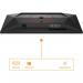 AOC G4 24.5 Inch 2560 x 1440 Pixels Quad HD Fast IPS Panel HDMI DisplayPort Adaptive Sync Gaming Monitor 8AOQ25G4SR