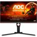 The picture shows the sleek and modern AOC G3 27 inch monitor with a Mini LED VA panel, boasting a high resolution of 560 x 1440 pixels. It features HDMI and DisplayPort connections, as well as Adaptive Sync technology for smooth and immersive visuals.