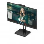 AOC Q27P3QW 27 Inch 2560 x 1440 Pixels Quad HD IPS Panel 75Hz Refresh Rate HDMI DisplayPort Built-in Webcam Monitor 8AOQ27P3QW
