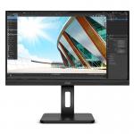 AOC U27P2 27 Inch 3840 x 2160 Pixels 4K Ultra HD IPS Panel HDMI DisplayPort USB Monitor 8AOU27P2