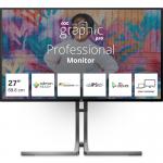 AOC U27U3CV 27 Inch 3840 x 2160 Pixels 4K Ultra HD Nano IPS HDMI DisplayPort USB-C Adaptive Sync Monitor 8AOU27U3CV