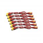 APC Power Cord Kit 6 Locking C13 C14 1.2m Red 8APAP8704SWWX340