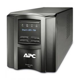 APC SMT750IC Line Interactive Smart UPS 0.75kVA 500 Watts LCD 230V with SmartConnect 6 AC Outlets 8APSMT750IC