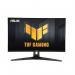 This image showcases the sleek design and advanced features of the ASUS TUF Gaming VG279QM1A monitor. The 27 inch display offers Full HD resolution, fast IPS technology, and FreeSync Premium, while the HDMI, DisplayPort, and USB ports provide versatile connectivity options.