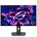 This image showcases the ASUS ROG Swift PG32UCDP gaming monitor, featuring a 31.5 inch 3840 x 2160 OLED display with FreeSync Premium Pro technology. It has HDMI and DisplayPort ports, along with USB connectivity, making it a versatile option for gaming setups. The sleek design and high resolution display make it a top choice for immersive gaming experiences.