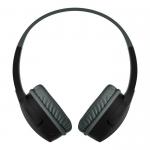 Belkin SoundForm Mini Black Wireless and Wired Kids Headphones 8BEAUD002BTBK