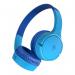 Belkin SoundForm Mini Blue Wireless and Wired Kids Headphones 8BEAUD002BTBL