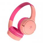 Belkin SOUNDFORM Wireless Kids Mini Headphones Pink 8BEAUD002BTPK