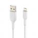 Belkin BoostCharge 2m White Lighting to USB-A Cable 8BECAA001BT2MWH