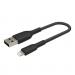 Belkin BoostCharge 1m Black Braided Lightning to USB-A Cable 8BECAA002BT1MBK