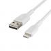 Belkin BoostCharge 1m White USB-A to Lightning Cable 8BECAA002BT1MWH