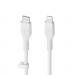 Belkin BoostCharge 1m Silicon USB-C to Lightning Cable White 8BECAA009BT1MWH