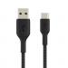 Belkin BoostCharge 1m Black Braided USB-A to USB-C Cable 8BECAB002BT1MBK