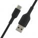 Belkin BoostCharge 1m Black Braided USB-A to USB-C Cable 8BECAB002BT1MBK