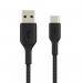 Belkin BoostCharge 1m Black Braided USB-A to USB-C Cable 8BECAB002BT1MBK
