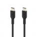 Belkin 1m BoostCharge Black Braided USB-C to USB-C Cable 8BECAB004BT1MBK