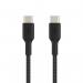 Belkin 1m BoostCharge Black Braided USB-C to USB-C Cable 8BECAB004BT1MBK