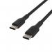 Belkin 1m BoostCharge Black Braided USB-C to USB-C Cable 8BECAB004BT1MBK