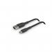 Belkin BoostCharge 1m Black Braided USB-A to Micro-USB Cable 8BECAB007BT1MBK