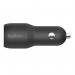 Belkin BoostCharge 24W Dual USB-A Car Charger 8BECCB001BTBK