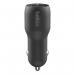 Belkin BoostCharge 24W Dual USB-A Car Charger 8BECCB001BTBK