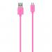2m Micro USB Cable in Pink