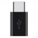 USB C to Micro USB Adapter Black