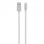 Braided Lightning Cable Silver