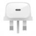 Belkin BoostCharge 30W USB-C PD PPS Wall Charger White 8BEWCA005MYWH