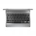 Brydge 10. 2 Inch QWERTY English Bluetooth Wireless Keyboard for Apple iPad 7th Gen Silver Durable Aluminium Body Backlit Keys 8BRY80012