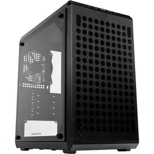 Cooler Master MasterBox Q300L V2 Black Mini Tower Tempered Glass PC