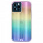 Case Mate Tough Groove iPhone 12 Pro Max Phone Case Iridescent Micropel Antimicrobial Protection Dust Resistant Scratch Resistant Drop Proof 8CM043464