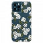 Case Mate Riffle Paper Co Hydrangea White iPhone 12 iPhone 12 Pro Phone Case Micropel Antimicrobial Protection 8CM043550
