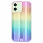 Case Mate Tough Groove iPhone 12 Mini Phone Case Iridescent Micropel Antimicrobial Protection Dust Resistant Scratch Resistant Drop Proof 8CM043604
