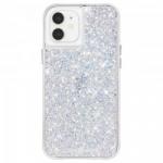 Case Mate Twinkle Stardust iPhone 12 Mini Phone Case Micropel Antimicrobial Protection Dust Resistant Scratch Resistant Drop Proof 8CM043606