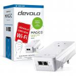 Devolo Magic 2 WiFi Next Add-On Adapter 2x LAN Pass Thru Multi User MIMO Technology Plug and Play 8DEV8612
